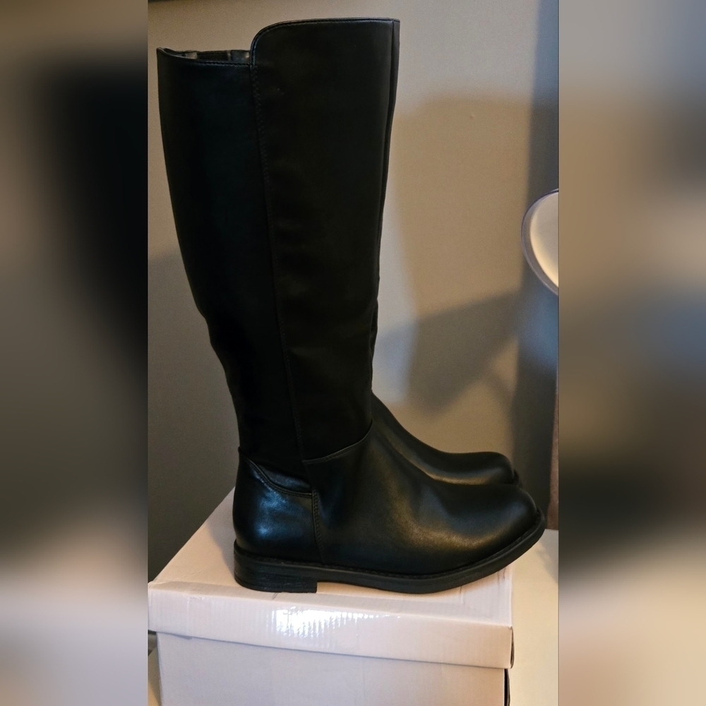 NWB Shoe 'N Tale Wide Calf Knee High Boots #417 - Picture 7 of 12